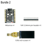 Sipeed M0sense - 0.68inch OLED, BT 5.0, IMU, MIC, AIoT, 144MHz, BL702 RISC-V - AIot RISC-V Board