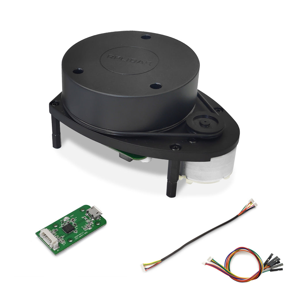Slamtec RPLIDAR A1-R6 - 2D 360 Degree 12 Meters Scanning Radius LIDAR Sensor Scanner for Bstacle Avoidance and Navigation of Robots Main image