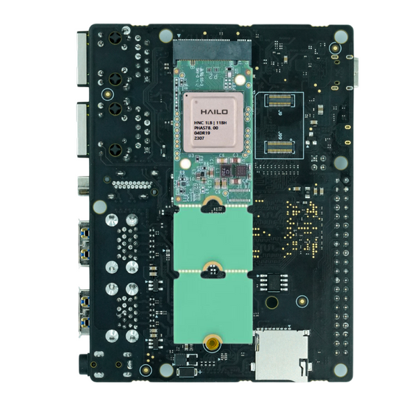 StarFive VisionFive2 RISC-V Single Board Computer, 13TOPS AI KIT,13TOPS Hailo-8L, 8GB RAM, StarFive JH7110, x2 GbE LAN Port ,  AI Deepl Edge Machine