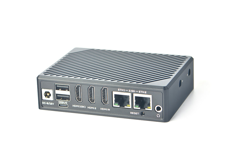 NanoPC-T6 with Metal Case, Powered by RK3588 - 8K@60fps Dual 2.5G Ethernet, HDMI In/Out Main image