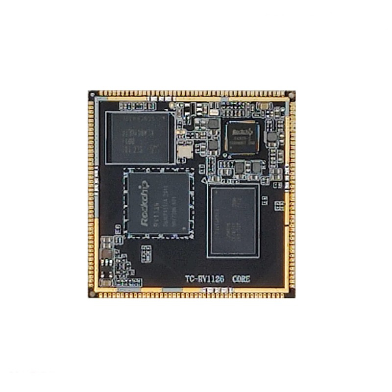 youyeetoo TC-RV1126B/TC-RV1109B AI Vision Board - Stamp Hole Core Board - 2.0 Tops NPU, 3 Camera Input Supports Buildroot+QT OS