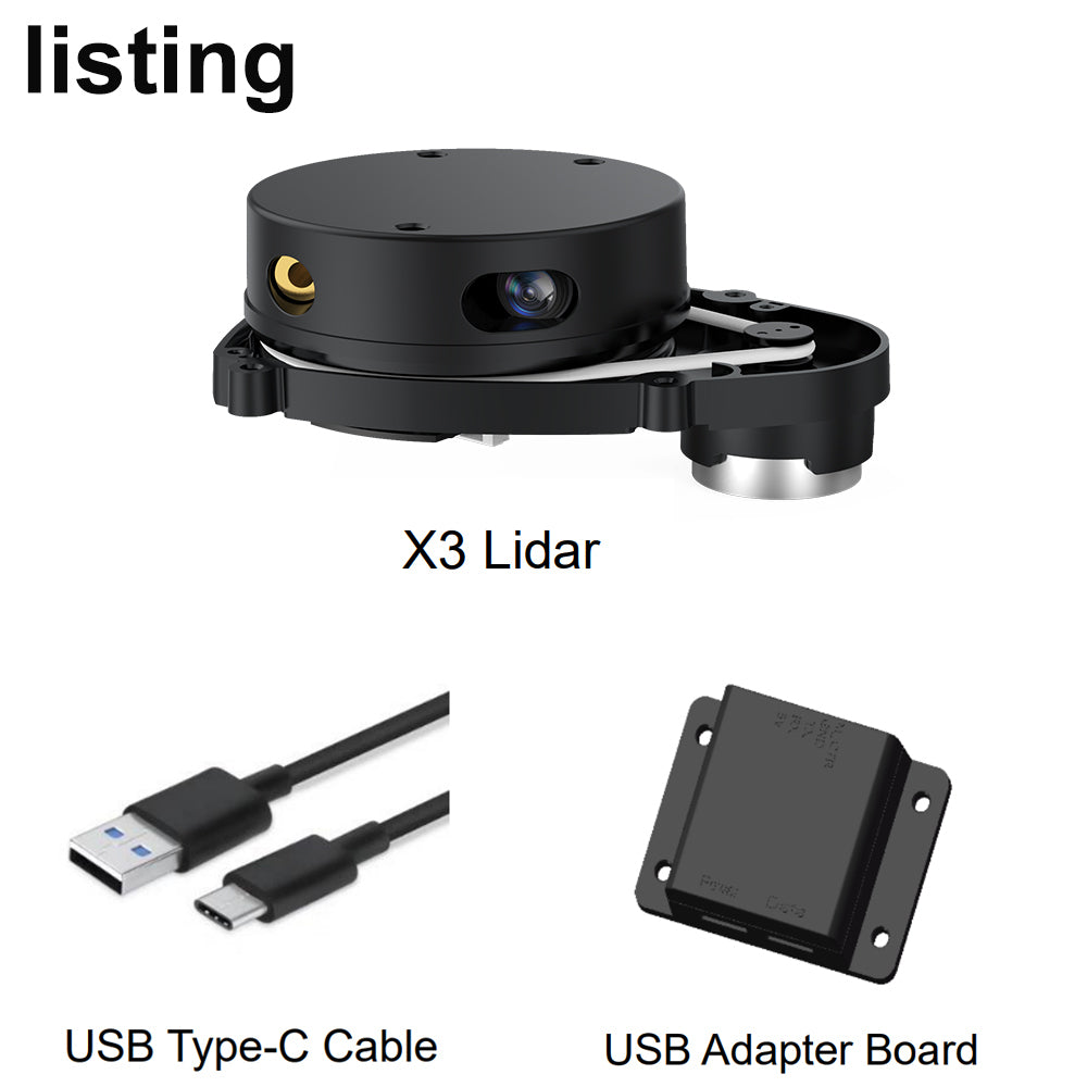YDLIDAR X3 Lidar Sensor - 8 Meter, 360°,TOF, Robot ROS teaching and research Secondary image