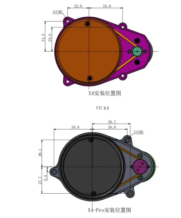 YDLIDAR X4 Pro Lidar - X4 upgrade - 10 Meter, 360° - Navigation & Obstacle Avoidance - ROS Learning robot module