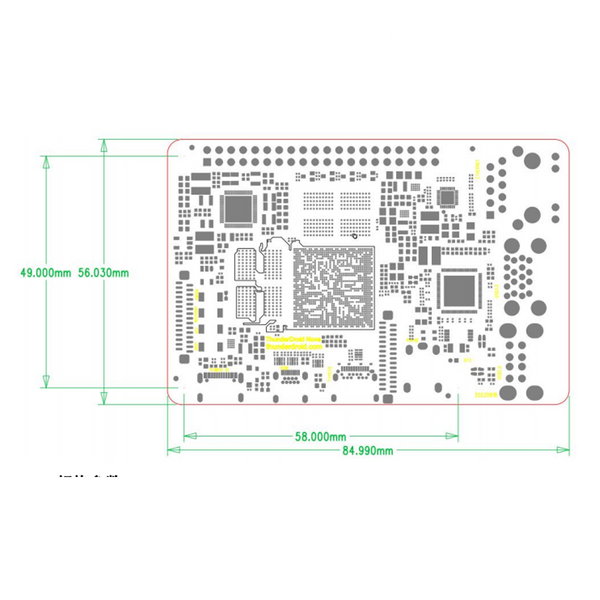 Pico Pi PC Single Board Computer,Rockchip 3588S, Support Android, Buildroot, Debian, Windows, 3588S Raspberry PI