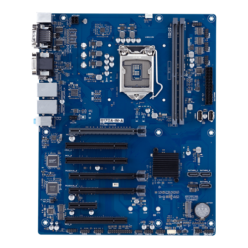 ASUS Q170A-IM-A ATX Industrial Motherboard Main image