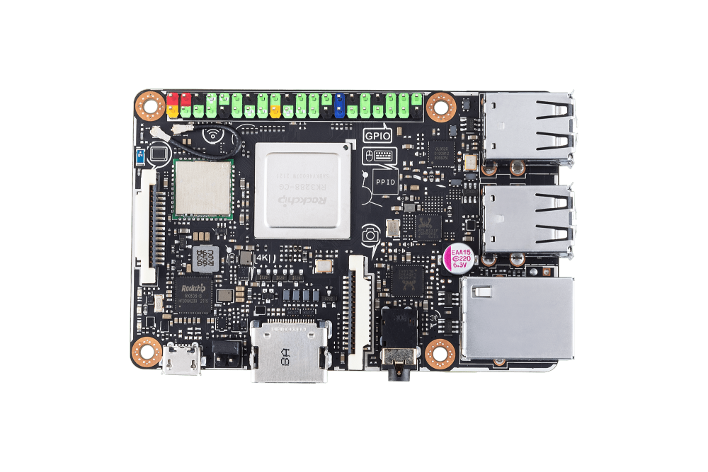 ASUS Tinker Board R2.0 SBC - HD & UHD video playback@30 fps