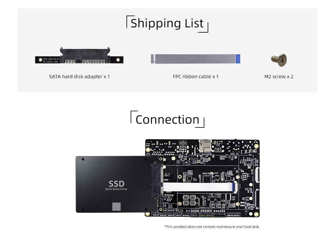 SATA Adapter for youyeetoo x1, YY3568