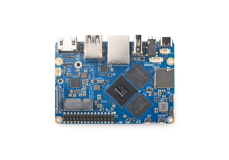 FriendlyElec NanoPi M6V2 RK3588S SBC, 8K LPDDR5 8GB RAM Bare Board | Octa-Core ARM, 6 TOPS NPU, Mali-G610 GPU, HDMI 2.1, M.2 NVMe & WiFi Slots, 30-Pin GPIO, Ubuntu & Android 14