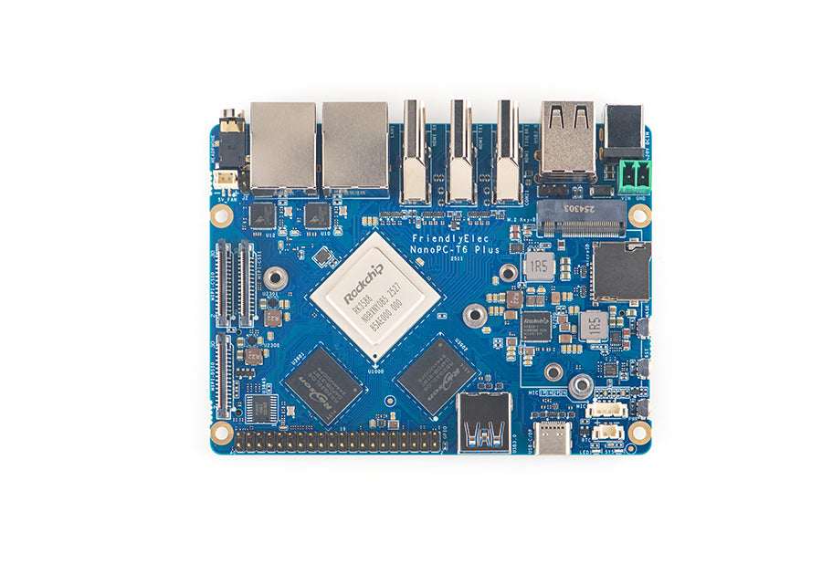 FriendlyElec NanoPC-T6 Plus RK3588 Cortex-A76 6 TOPS NPU 2.5GbE Developer Board Main image