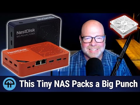 youyeetoo NestDisk Mini PC NAS 4-Bay NVMe SSD, Intel N150 Quad-Core 12GB DDR5, Dual 2.5GbE, Triple 4K@60Hz HDMI & USB-C, Personal Cloud Router Barebone