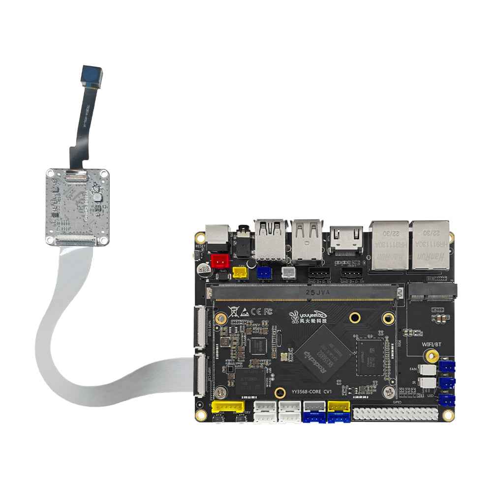 4K | 8MP Camera Module, MIPI-CSI interface, with adapter For YY3568 Development Board Secondary image