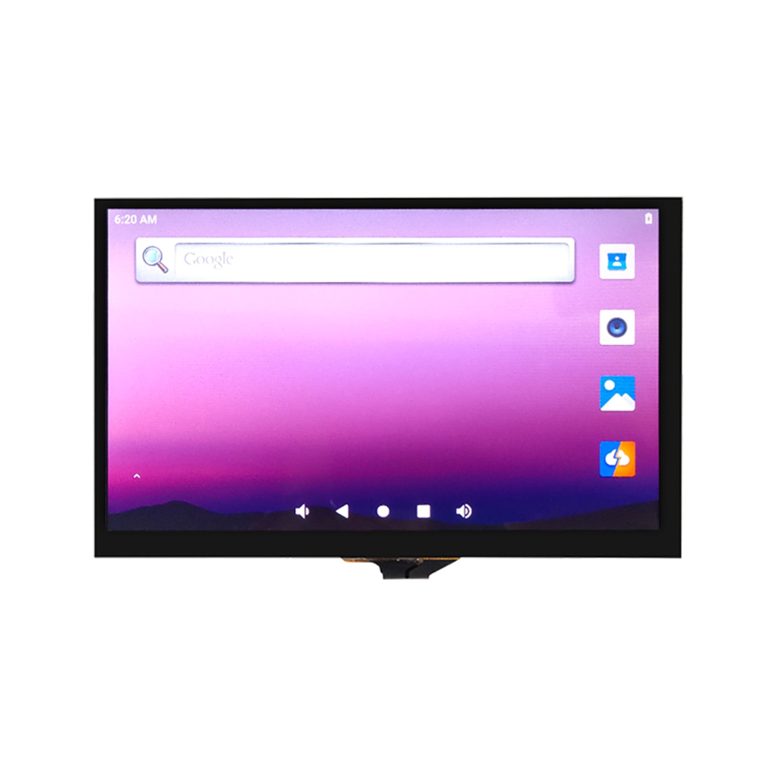7inch Touch Screen , 5 Point Capacitive Touch Display, DSI Interface, 1024x600 Main image