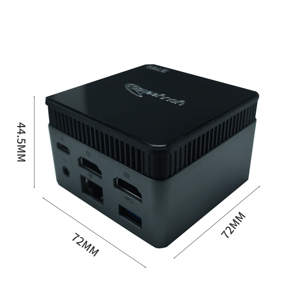 youyeetoo BY51 Pocket Mini PC - 12GB LPDDR5 RAM, 12th Gen AlderLake N100 - 3.7GHZ