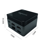 youyeetoo BY51 Pocket Mini PC - 12GB LPDDR5 RAM, 12th Gen AlderLake N100 - 3.7GHZ
