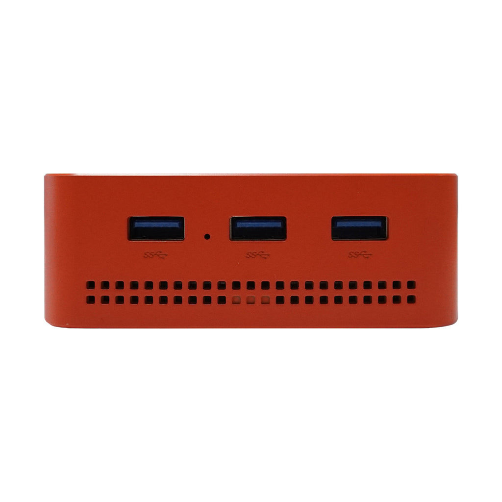 youyeetoo NestDisk Mini PC NAS 4-Bay NVMe SSD, Intel N150 Quad-Core 12GB DDR5, Dual 2.5GbE, Triple 4K@60Hz HDMI & USB-C, Personal Cloud Router Barebone