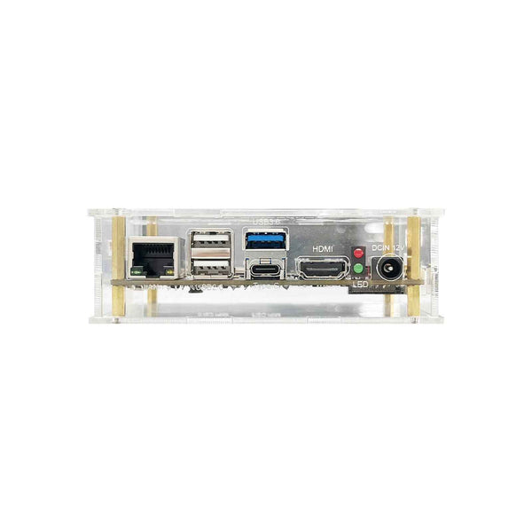 Acrylic case for youyeetoo R1 - rk3588s 100 x 69.3mm Single Board Computer