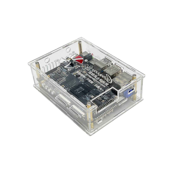 Acrylic case for youyeetoo R1 - rk3588s 100 x 69.3mm Single Board Computer
