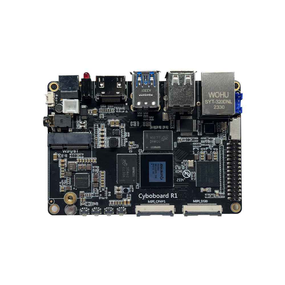 youyeetoo R1 - Card Size SBC with 6 Tops NPU & 8K Display - Extra support HDMI IN NFC - Support Ubuntu/ Android / Debian