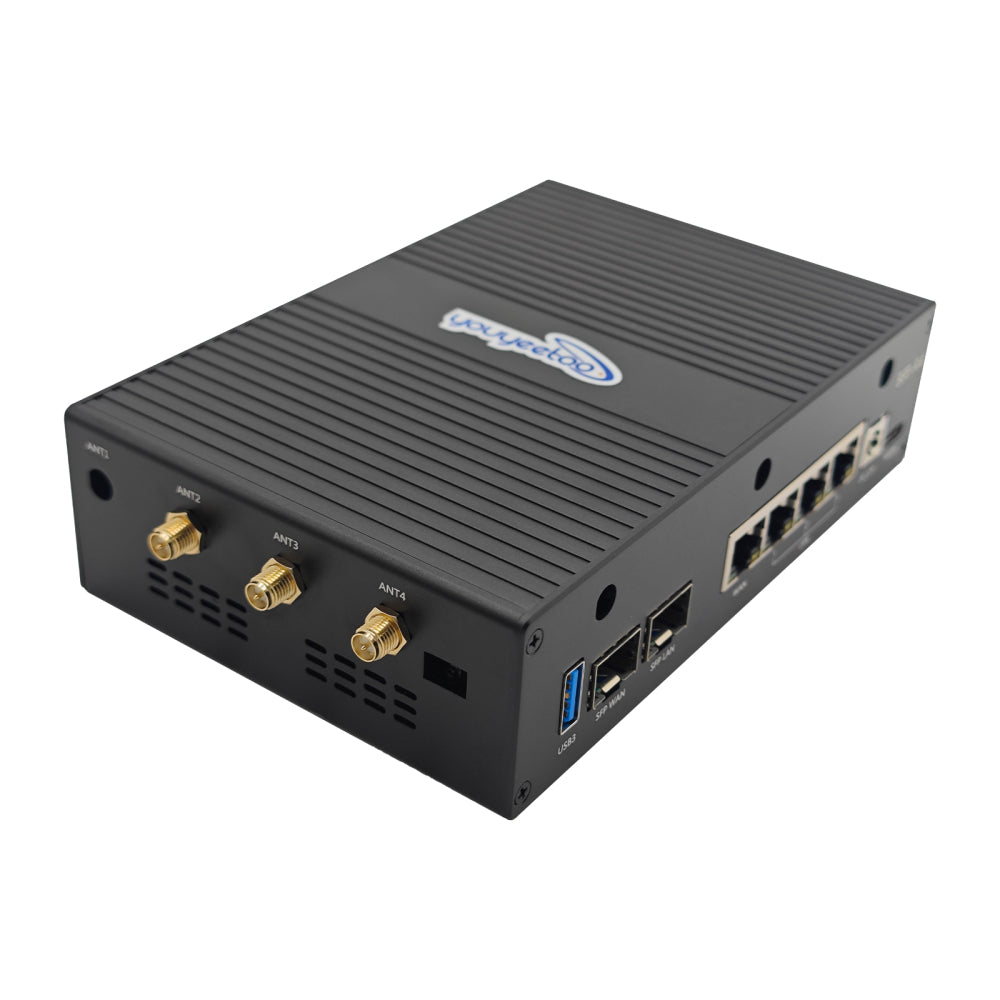 youyeetoo BPI-R4 WIFI 7 Router Kit - Dual 10Gbe SFP Ports,Triple-Band Wi-Fi 7 Support, MediaTek MT7988A, 4GB/8GB RAM - OpenWRT