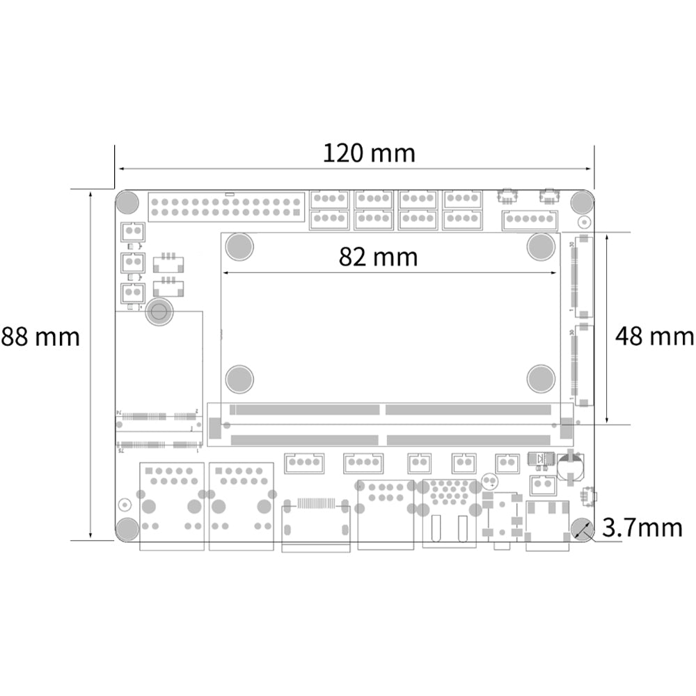 youyeetoo YY3568 ARM Development Board, Based on Rockchip RK3568 Quad Core A55 for AIOT Secondary image