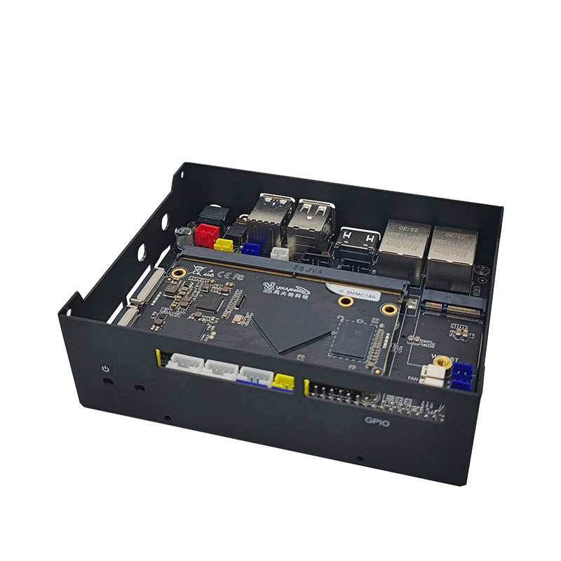 youyeetoo YY3568 Metal Case, Aluminum Alloy Passive Cooling Case for YY3568 Dev Board (Only the Case)
