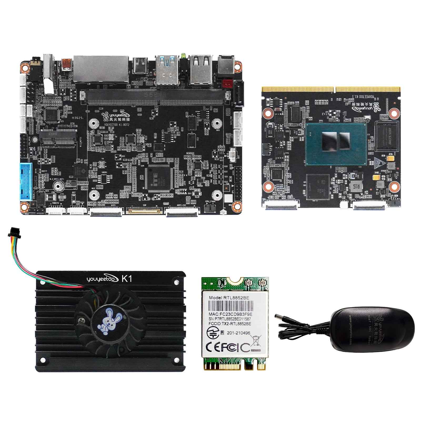 Youyeetoo K1, Palm-Sized x86 Edge Computer | Intel 12th Gen N100