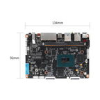 Youyeetoo K1, Palm-Sized x86 Edge Computer | Intel 12th Gen N100 Mini PC with Dual Gigabit LAN, Dual 4K HDMI, M.2 NVMe/SATA, 8 GB LPDDR5, Industrial GPIO, Windows/Linux Ready